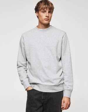 Mango Leichtes Baumwoll-Sweatshirt
