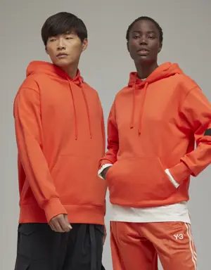 Adidas Sweat-shirt à capuche ras-du-cou en coton bio Y-3