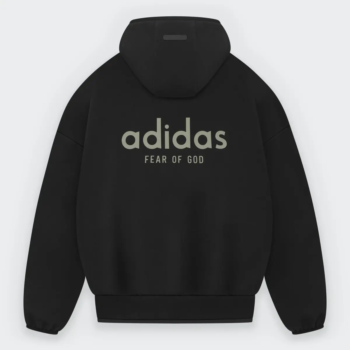 Adidas Sweat-shirt à capuche molleton épais Fear of God Athletics. 2