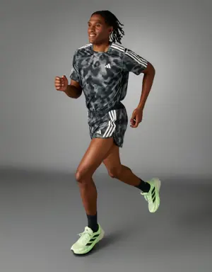 Adidas Own the Run 3-Stripes Allover Print Şort. 3 Adidas Own the Run 3-Stripes Allover Print Şort. 3
