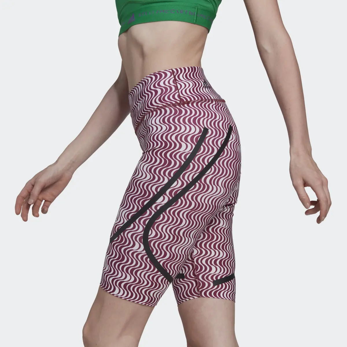 Adidas by Stella McCartney TruePurpose Printed Cycling Leggings. 2