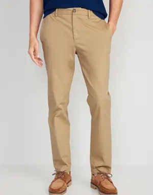 Slim Built-In Flex Rotation Chino Pants for Men beige