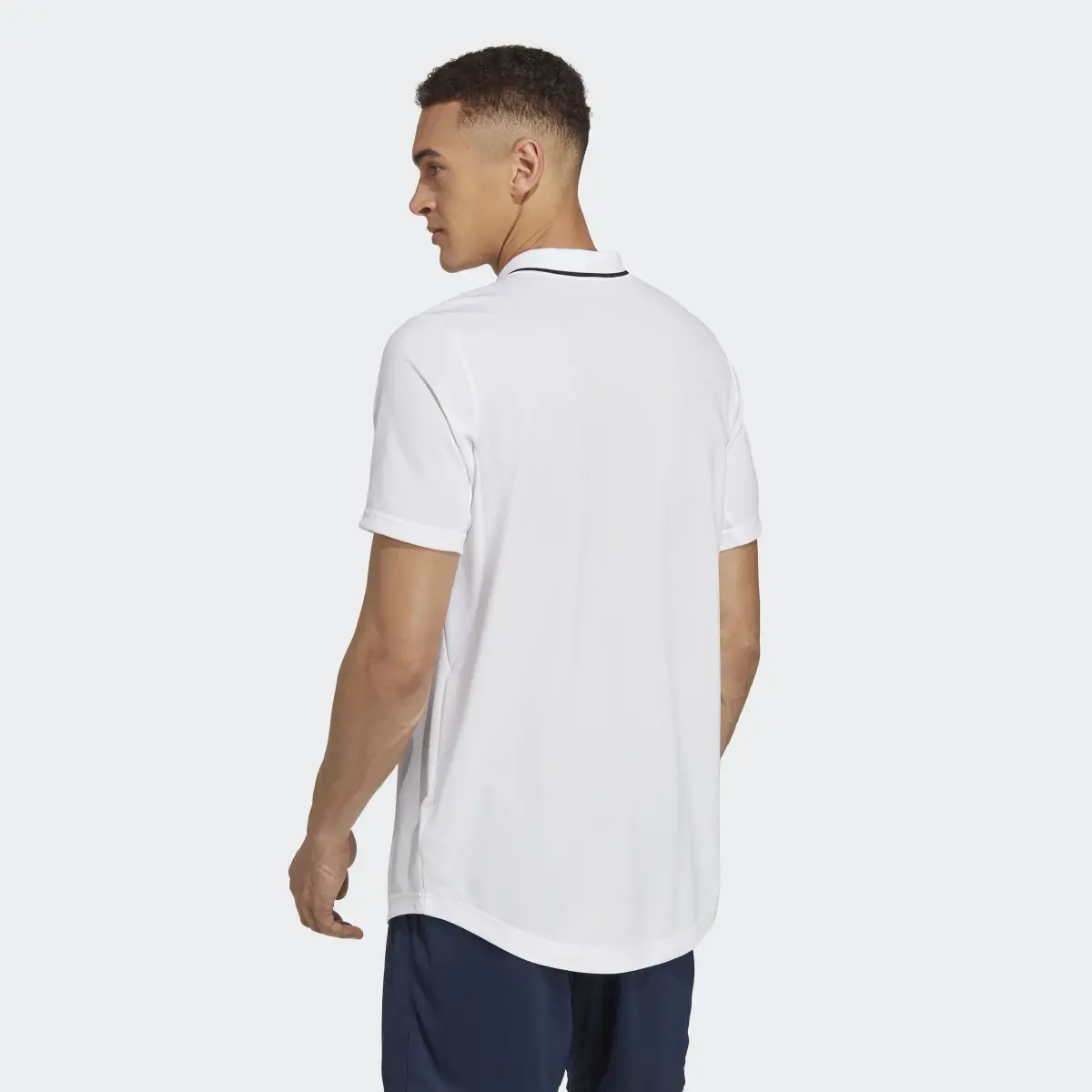 Adidas Club Tennis Piqué Polo Shirt. 3