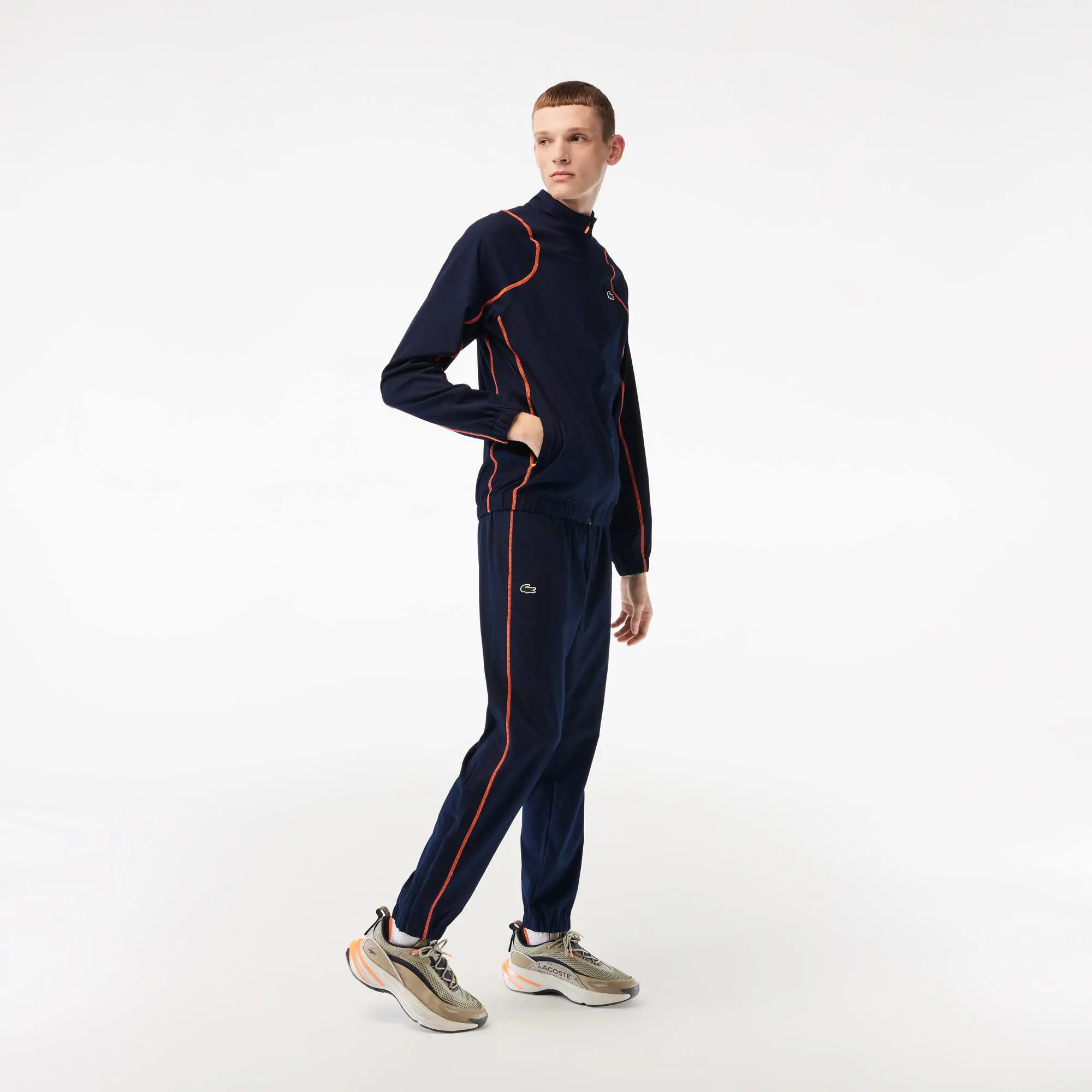 Lacoste Men’s Lacoste Tennis High Neck Jogger Set. 1