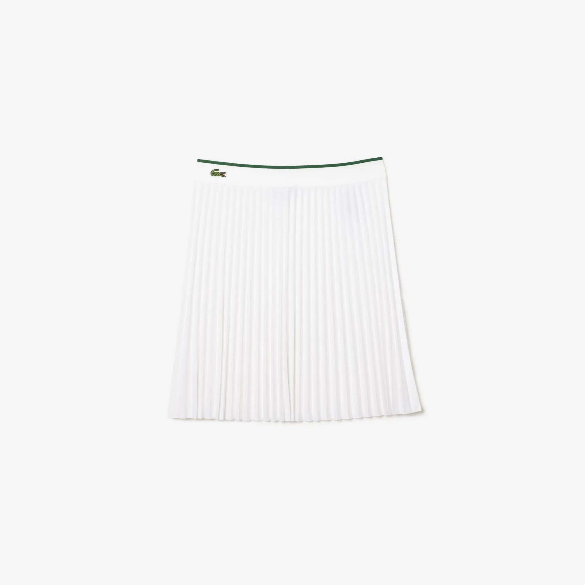 Lacoste Short Pleated Elastic Waist Skirt. 2