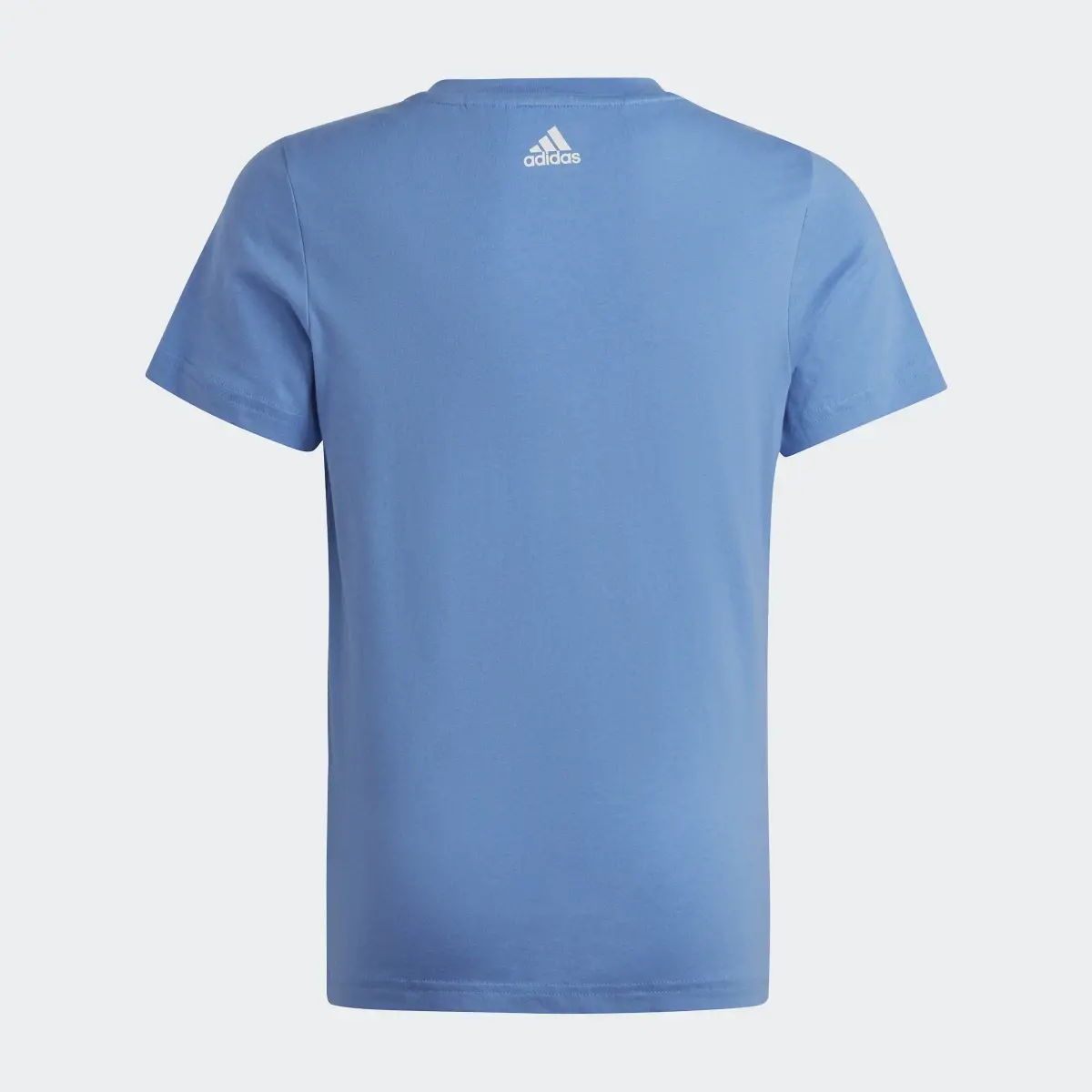 Adidas Playera Essentials Logo Linear Algodón Ajuste Ceñido. 2