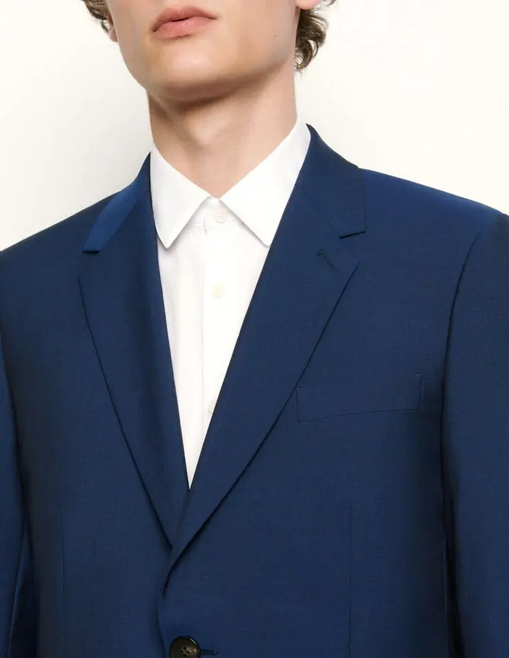 Sandro Wool and mohair suit jacket. 1 Sandro Wool and mohair suit jacket. 1