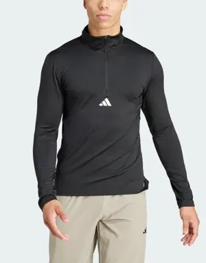 Adidas Bluza dresowa Workout Quarter-Zip