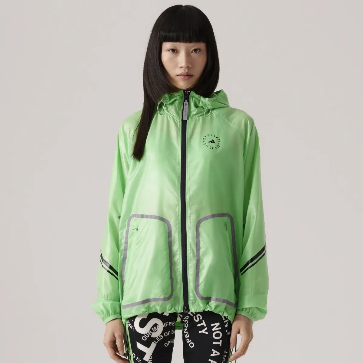 Adidas Veste de running adidas by Stella McCartney TruePace. 1