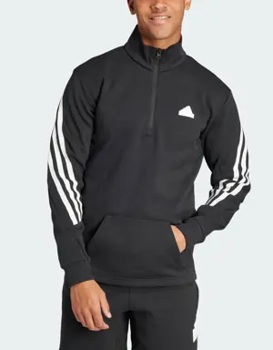 Adidas Future Icons 3-Stripes Half-Zip Sweatshirt