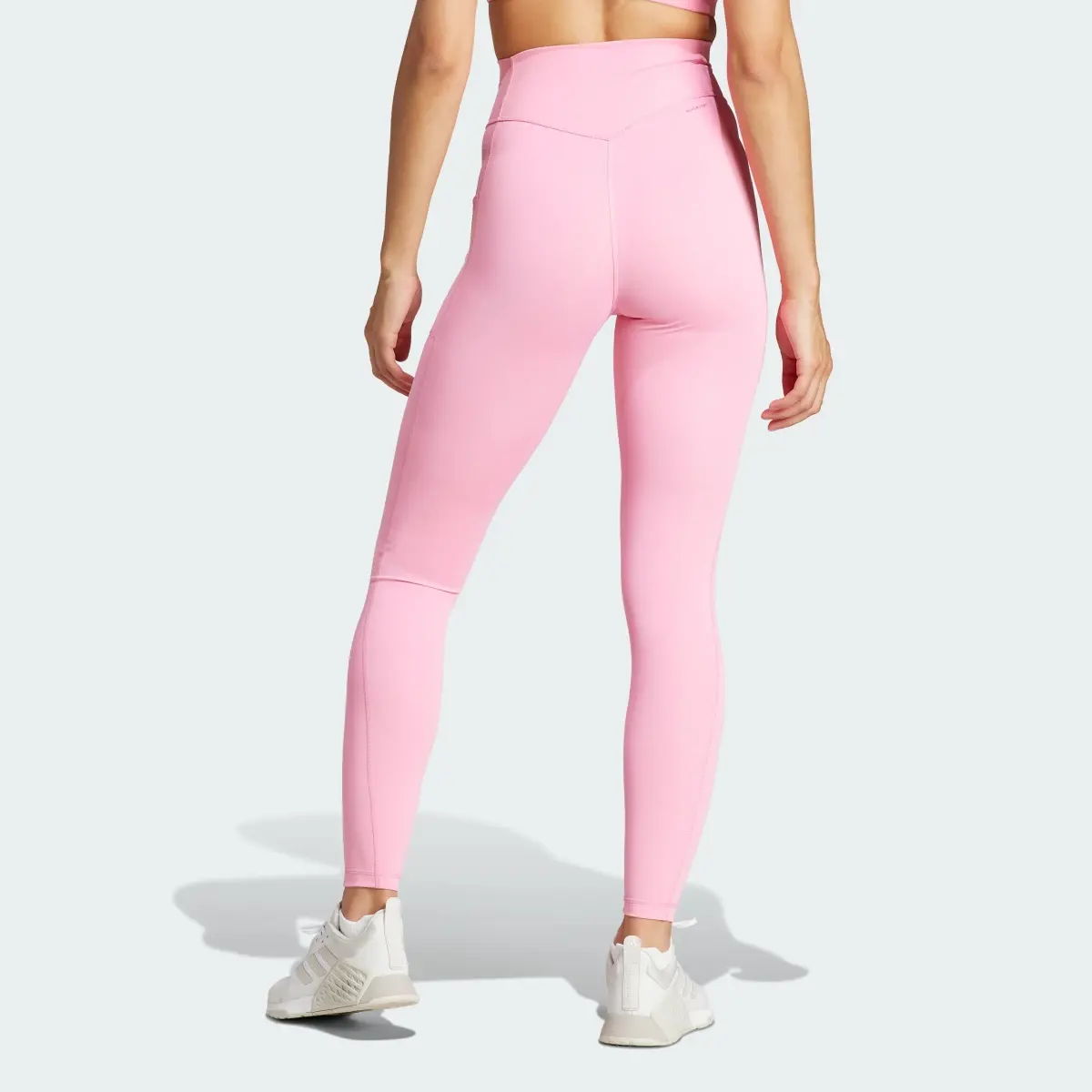 Adidas OPTIME STASH HR 1/1 LEGGINGS. 2