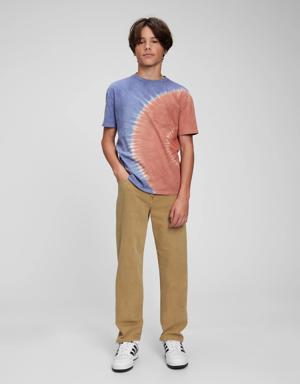Teen Original Fit Jeans with Washwell beige