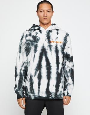 Koton Basic Kapşonlu Sweatshirt Slogan Baskılı Soyut Desenli Cep Detaylı. 3 Koton Basic Kapşonlu Sweatshirt Slogan Baskılı Soyut Desenli Cep Detaylı. 3