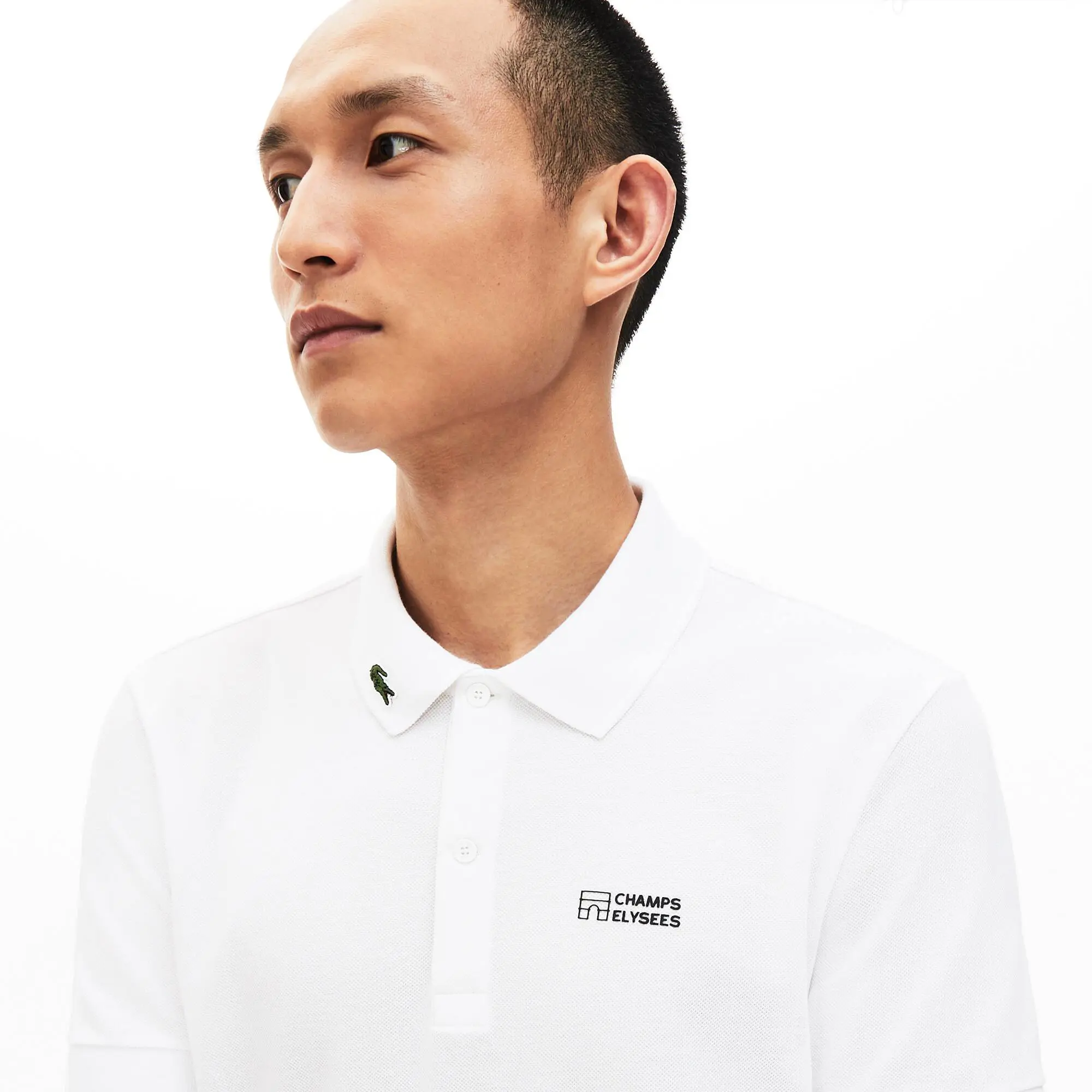 Lacoste Polo stampata L.12.12 Original Champs-Élysées. 1