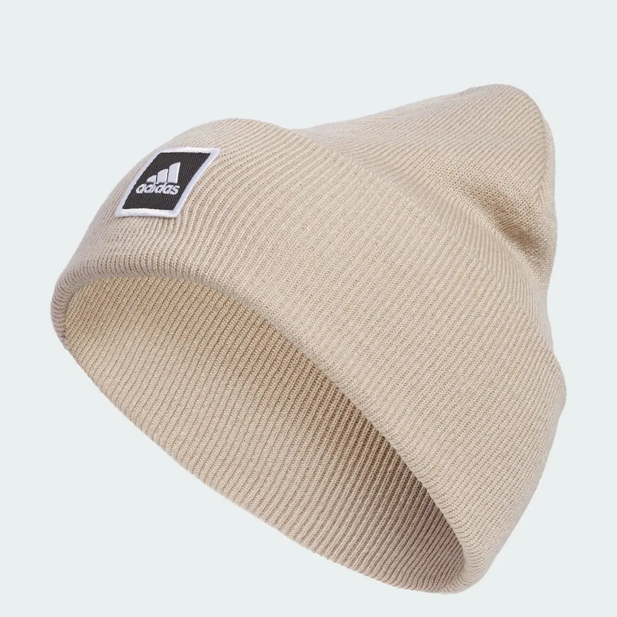 Adidas Wide-Cuff Fold Beanie. 1