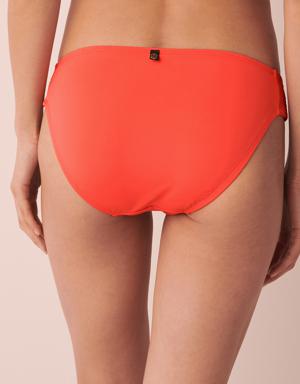SOLID Shirred Sides Bikini Bottom