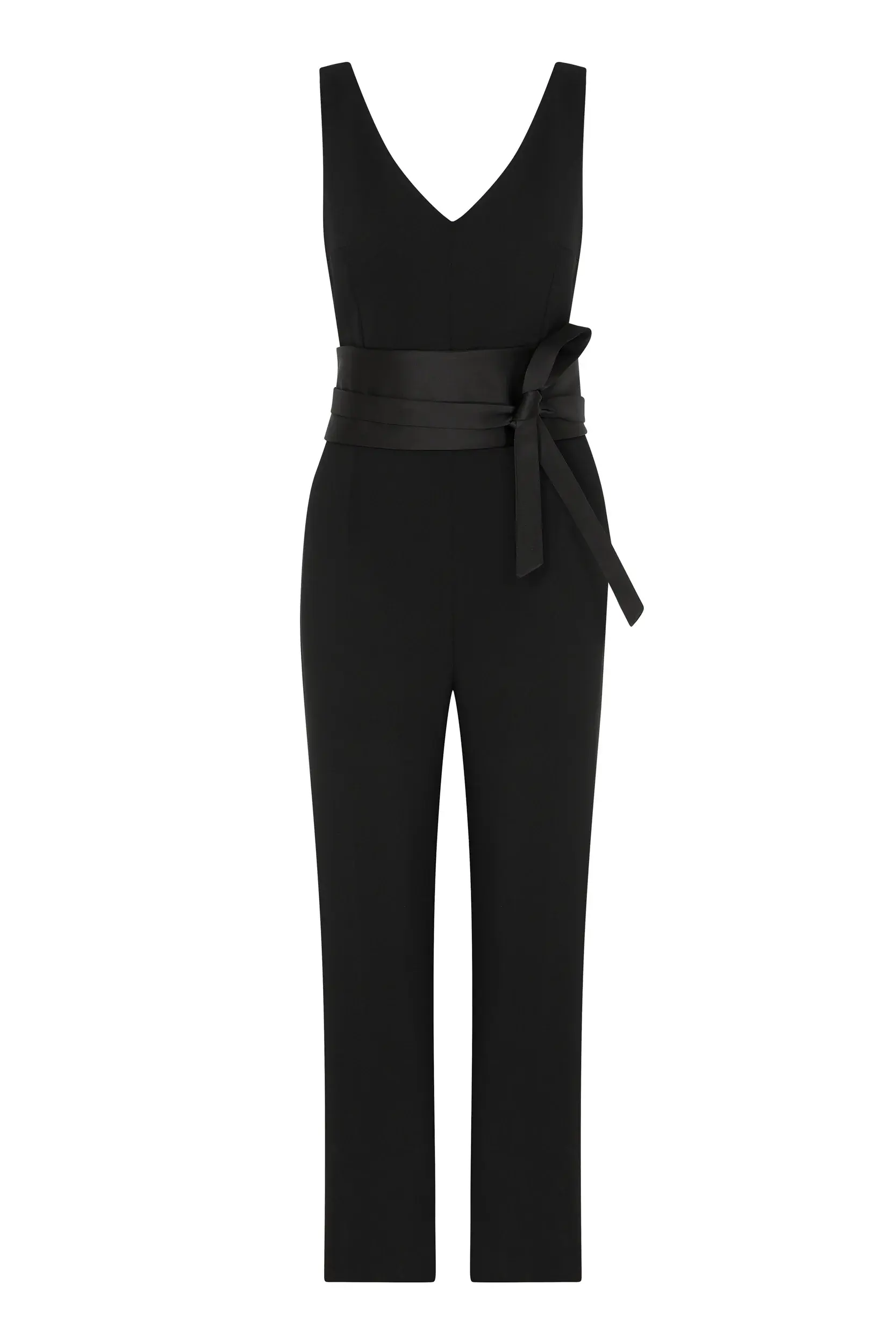 Roman Powergirl Jumpsuit - BLACK - 2 / BLACK. 1