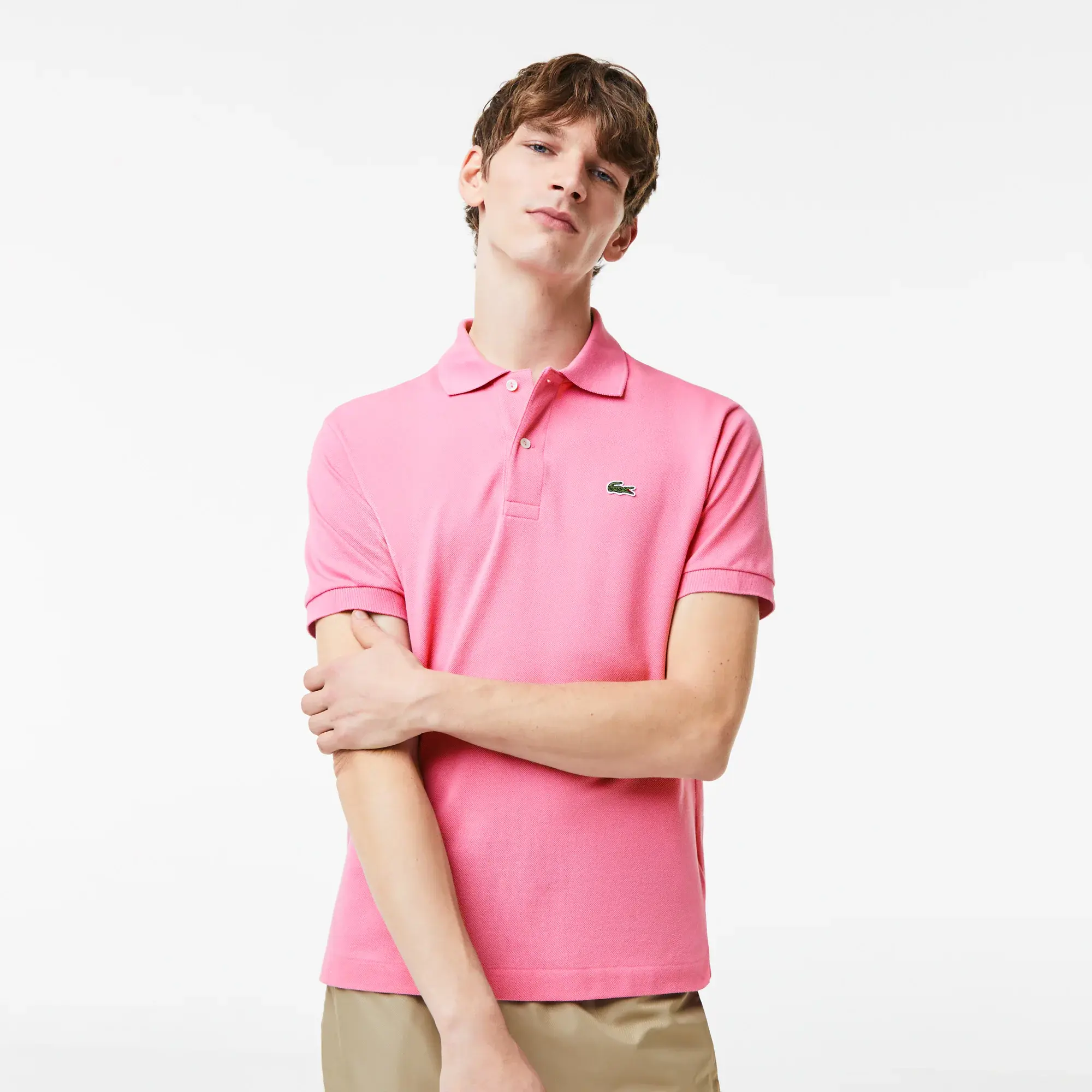 Lacoste Men's Original L.12.12 Petit Piqué Cotton Polo. 1 Lacoste Men's Original L.12.12 Petit Piqué Cotton Polo. 1