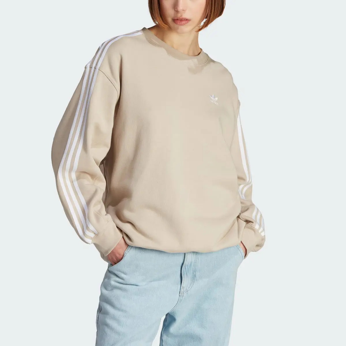 Adidas Adicolor Classics Oversized Sweatshirt. 1