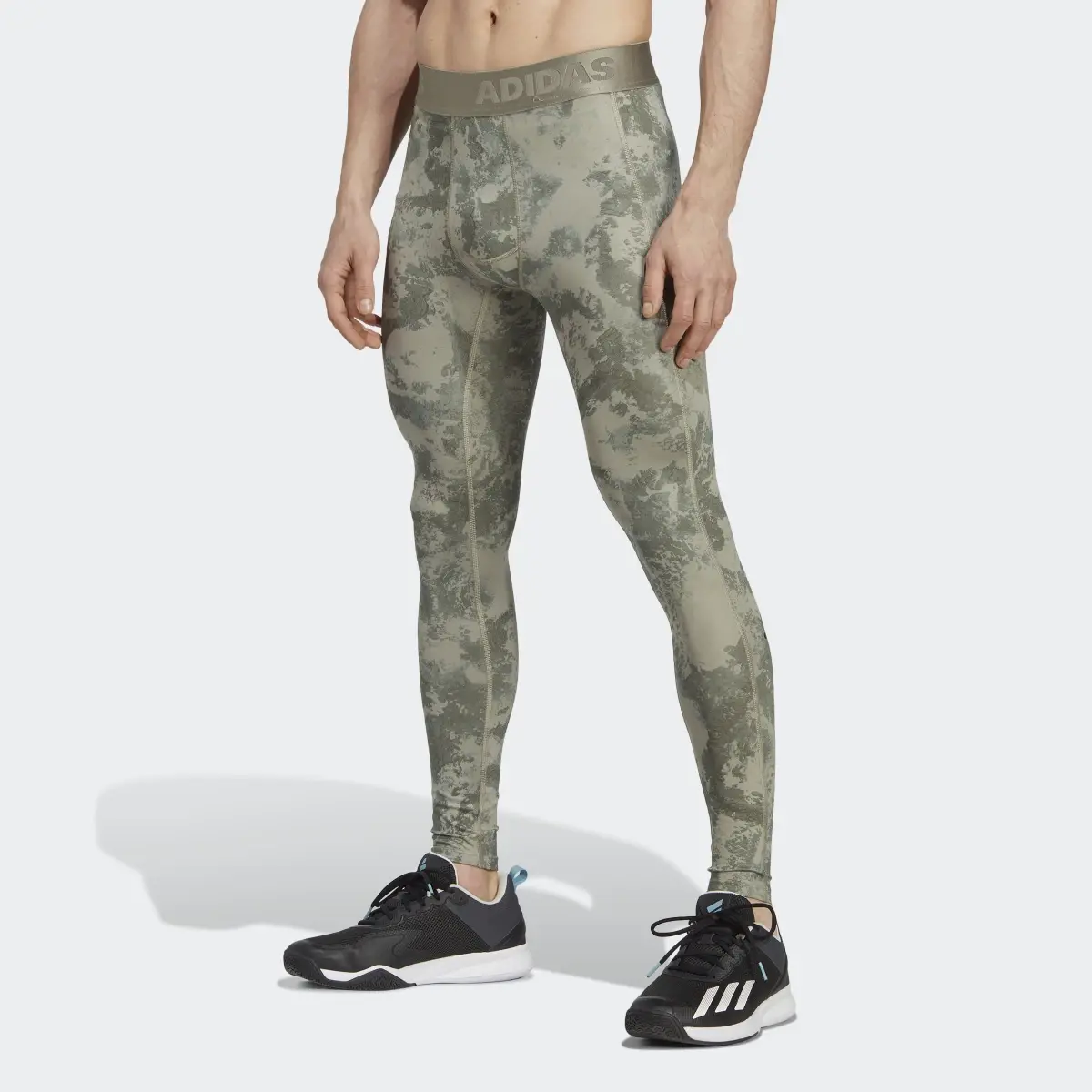 Adidas Tennis Paris HEAT.RDY Techfit Long Leggings. 1