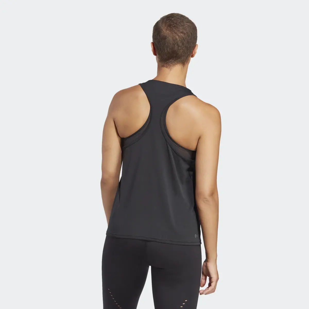 Adidas HIIT HEAT.RDY Sweat Conceal Training Tank Top. 3