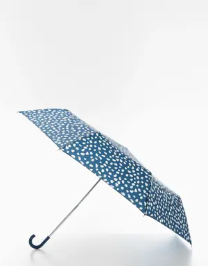 Desenli katlanabilir şemsiye