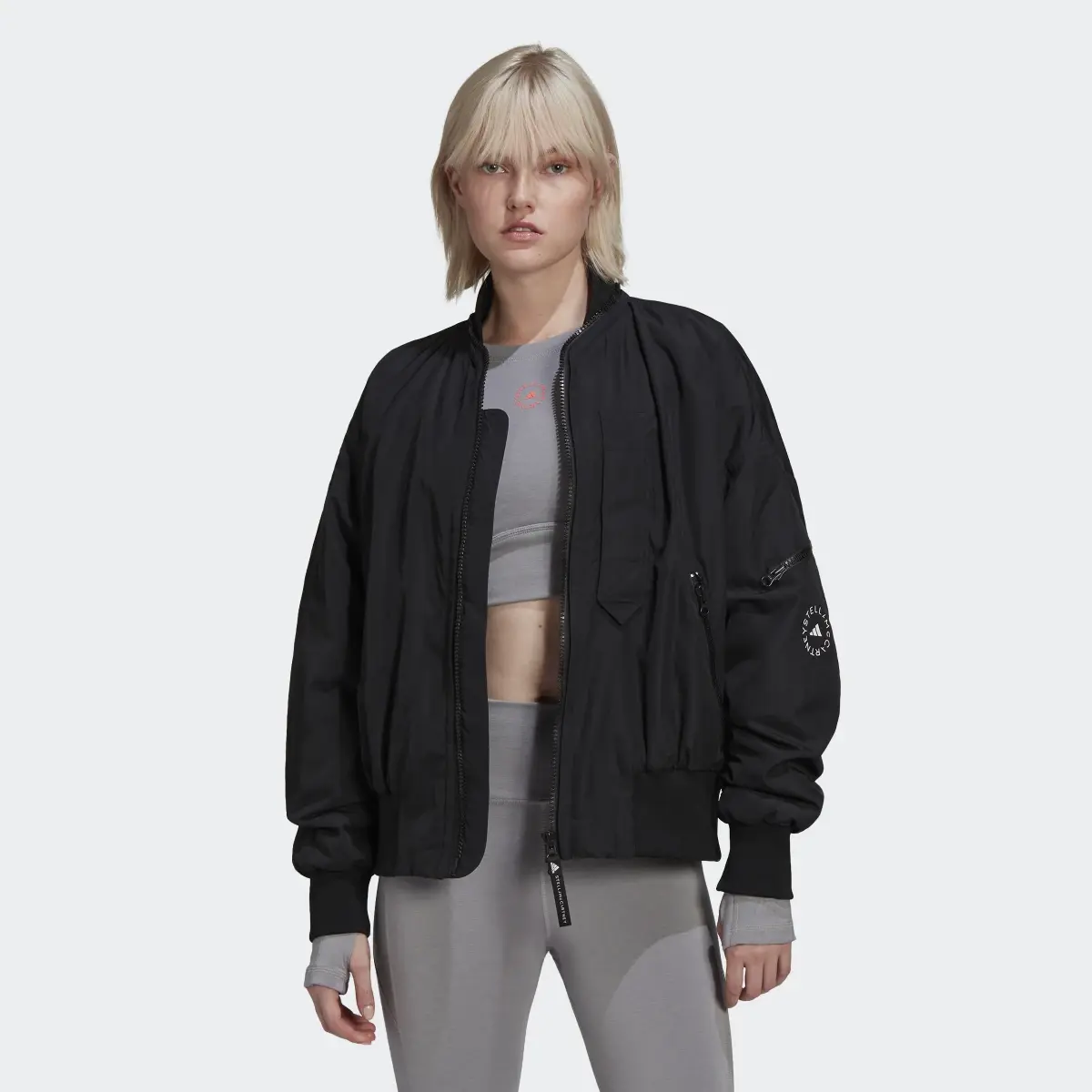 Adidas by Stella McCartney Woven Bomber Jacket. 2