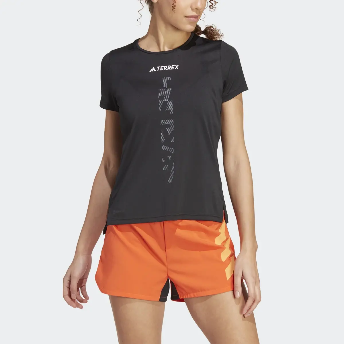 Adidas TERREX Agravic Trail Running T-Shirt. 1