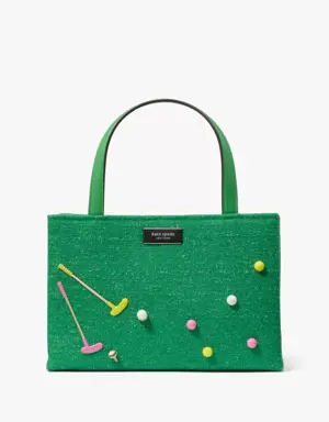 Sam Icon Astroturf Fabric Small Tote