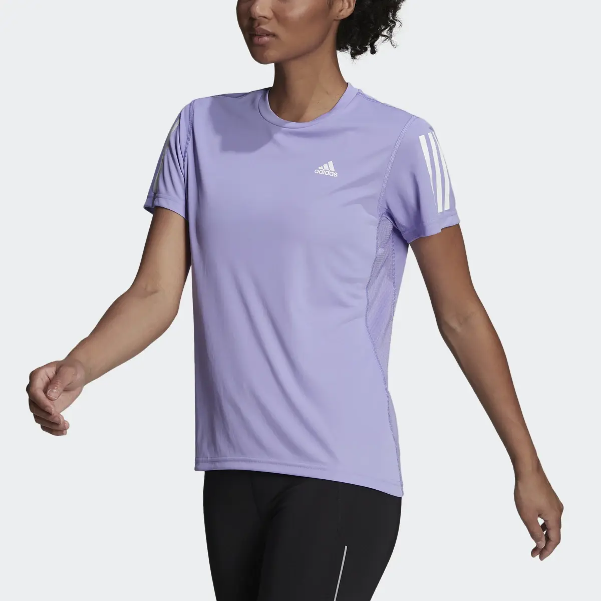 Adidas Own the Run Tee. 1