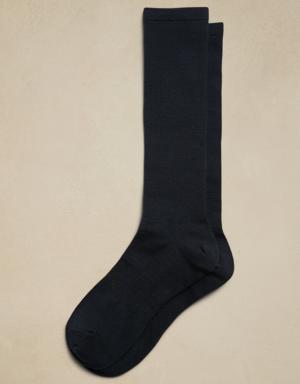 Breathe Merino Dress Sock blue