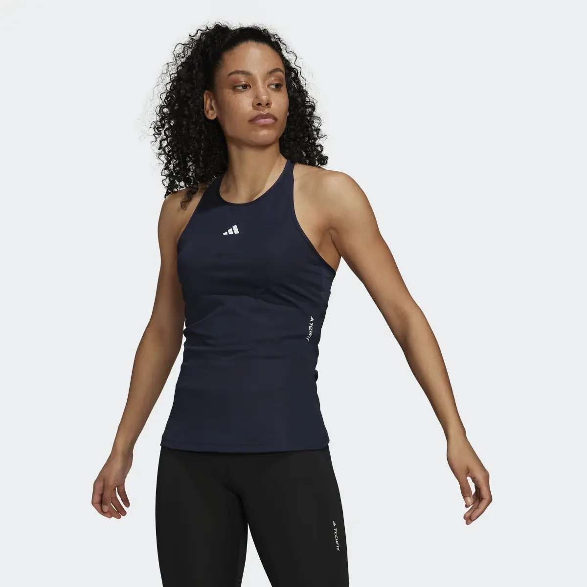 Adidas Techfit Racerback Training Tank Top. 2