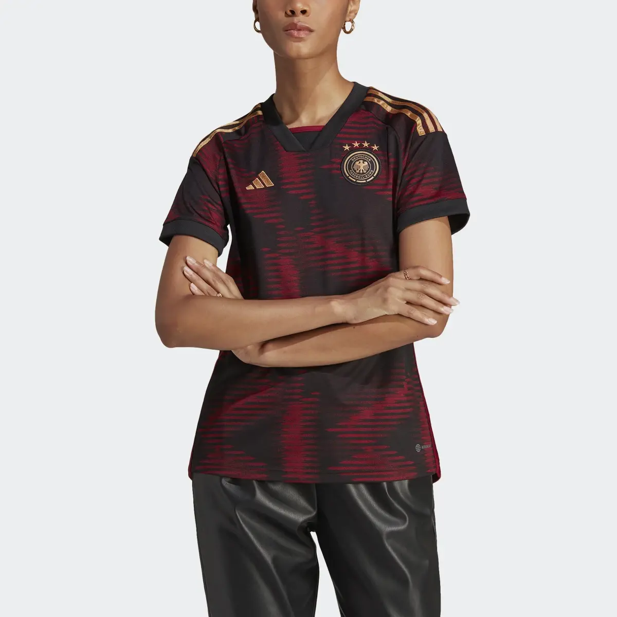 Adidas Jersey Uniforme de Visitante Alemania 22. 1