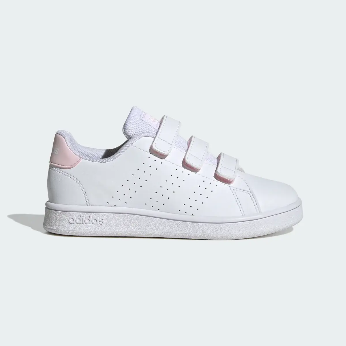 Adidas Advantage Court Lifestyle Hook-and-Loop Shoes. 2