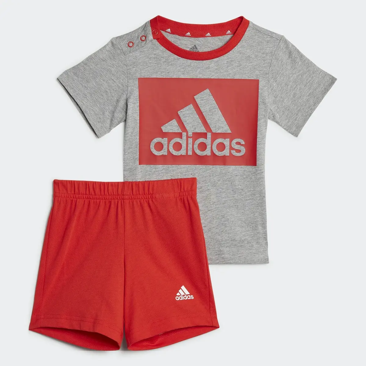Adidas Essentials Tee and Shorts Set. 2