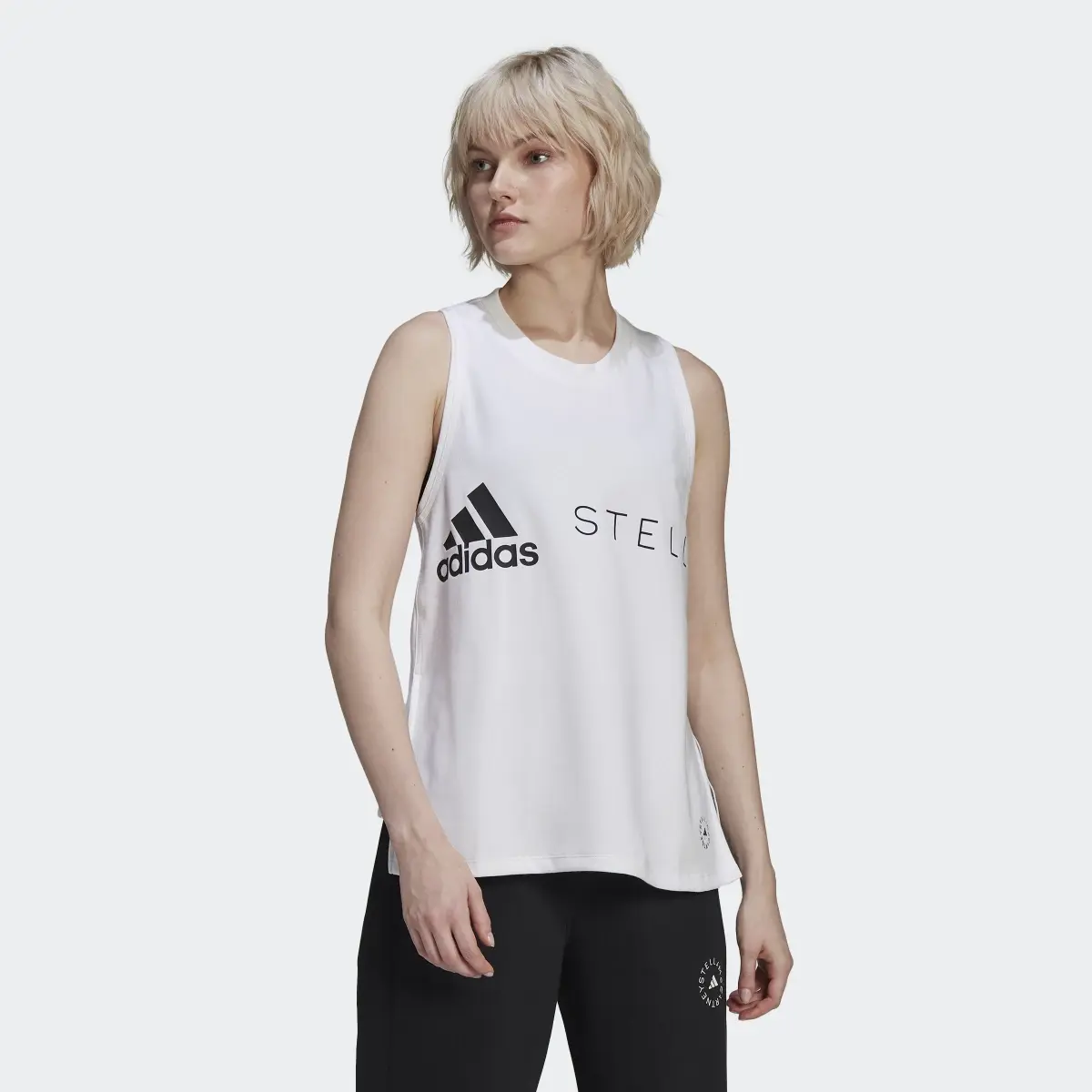 Adidas Camiseta sin mangas adidas by Stella McCartney Sportswear Logo. 2