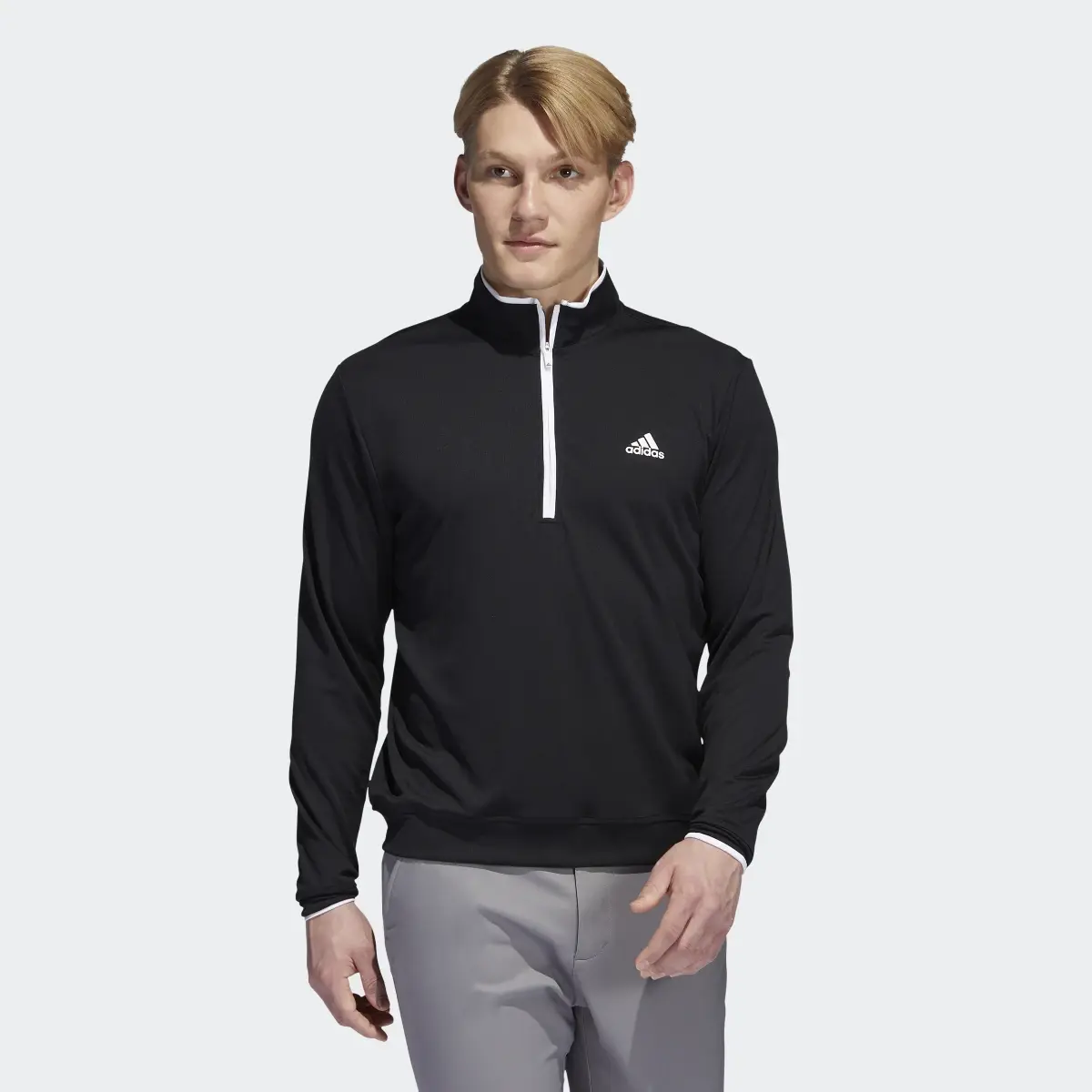 Adidas Quarter-Zip Pullover. 2