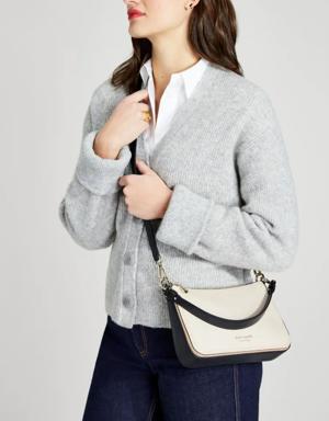 Hudson Colorblocked Medium Convertible Crossbody