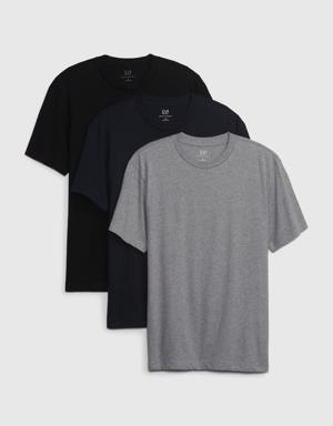 Gap Original Crewneck T-Shirt (3-Pack) multi