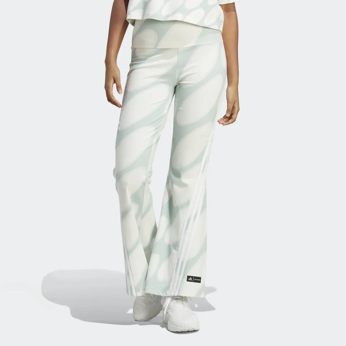 Adidas x Marimekko Future Icons Flared Leggings. 1