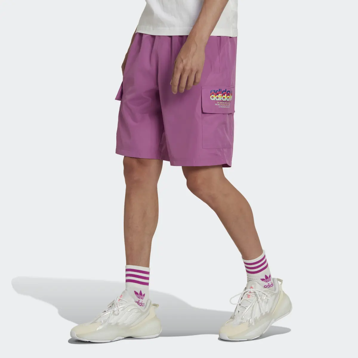 Adidas Hyperreal Cargo Shorts. 1