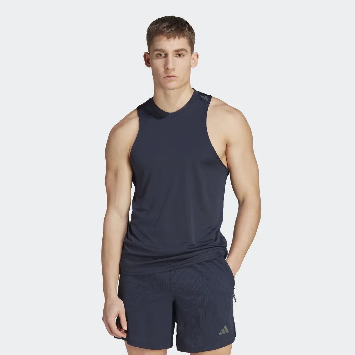 Adidas Designed for Training HEAT.RDY HIIT Training Tanktop. 2