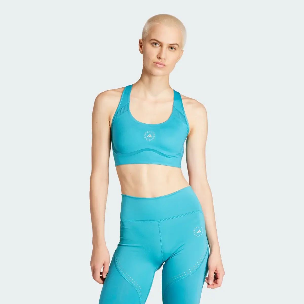 Adidas by Stella McCartney TruePurpose Power Impact Training Medium-Support Bra. 2