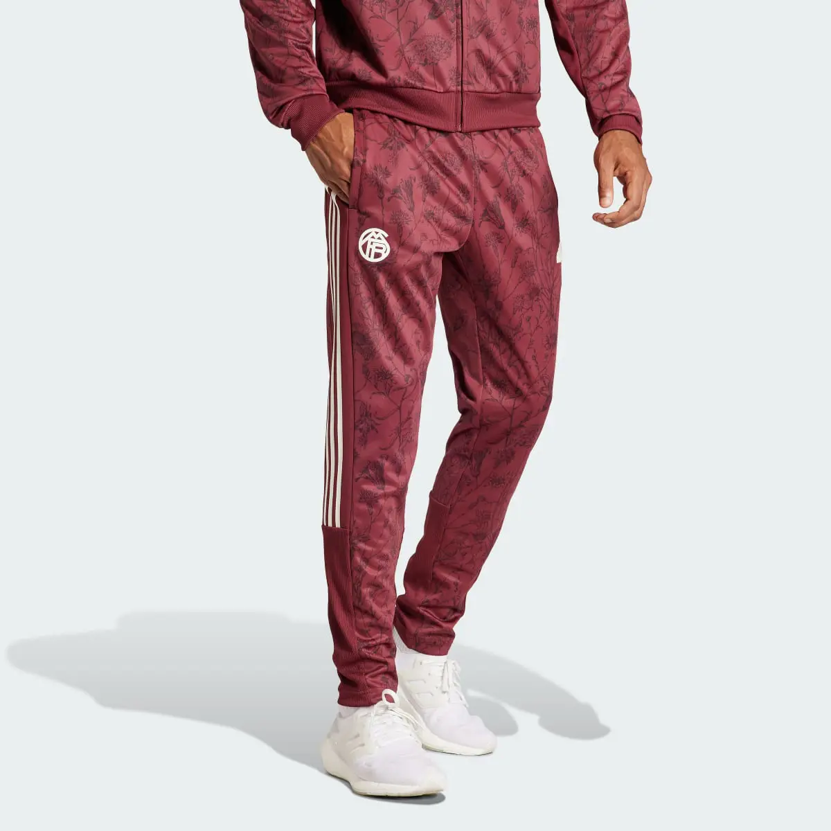 Adidas FC Bayern LFSTLR Track Tracksuit Bottoms. 1