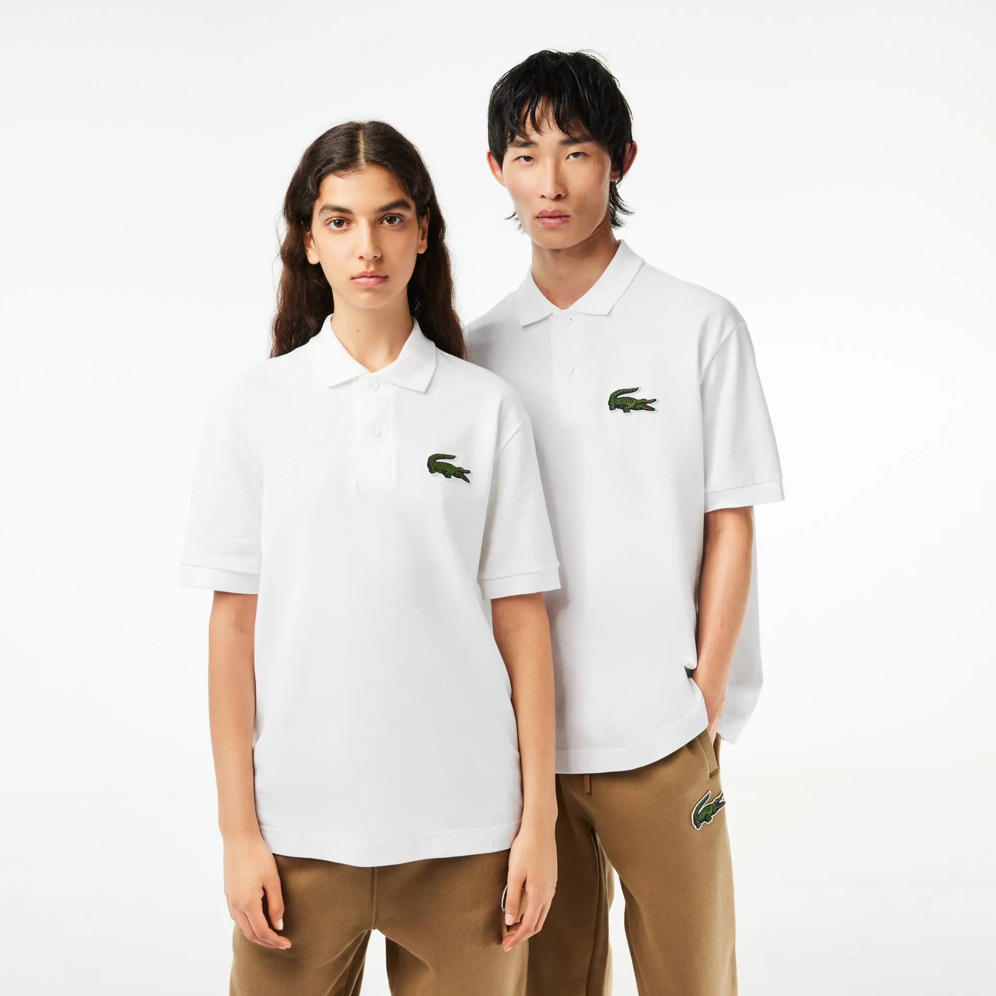 Lacoste Original L.12.12 Loose fit 80's crocodile Polo Shirt. 1