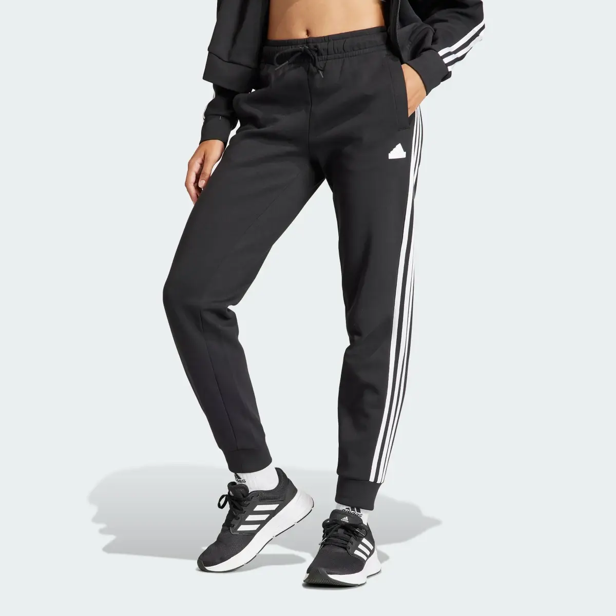 Adidas Future Icons 3-Stripes Regular Pants. 1