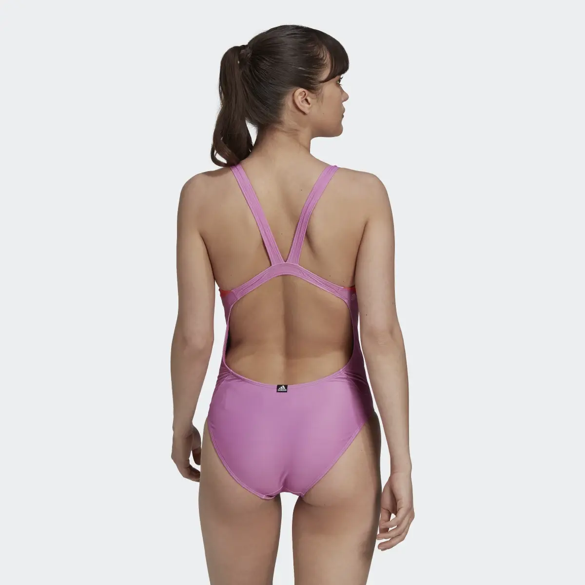 Adidas Logo Graphic Swimsuit. 3