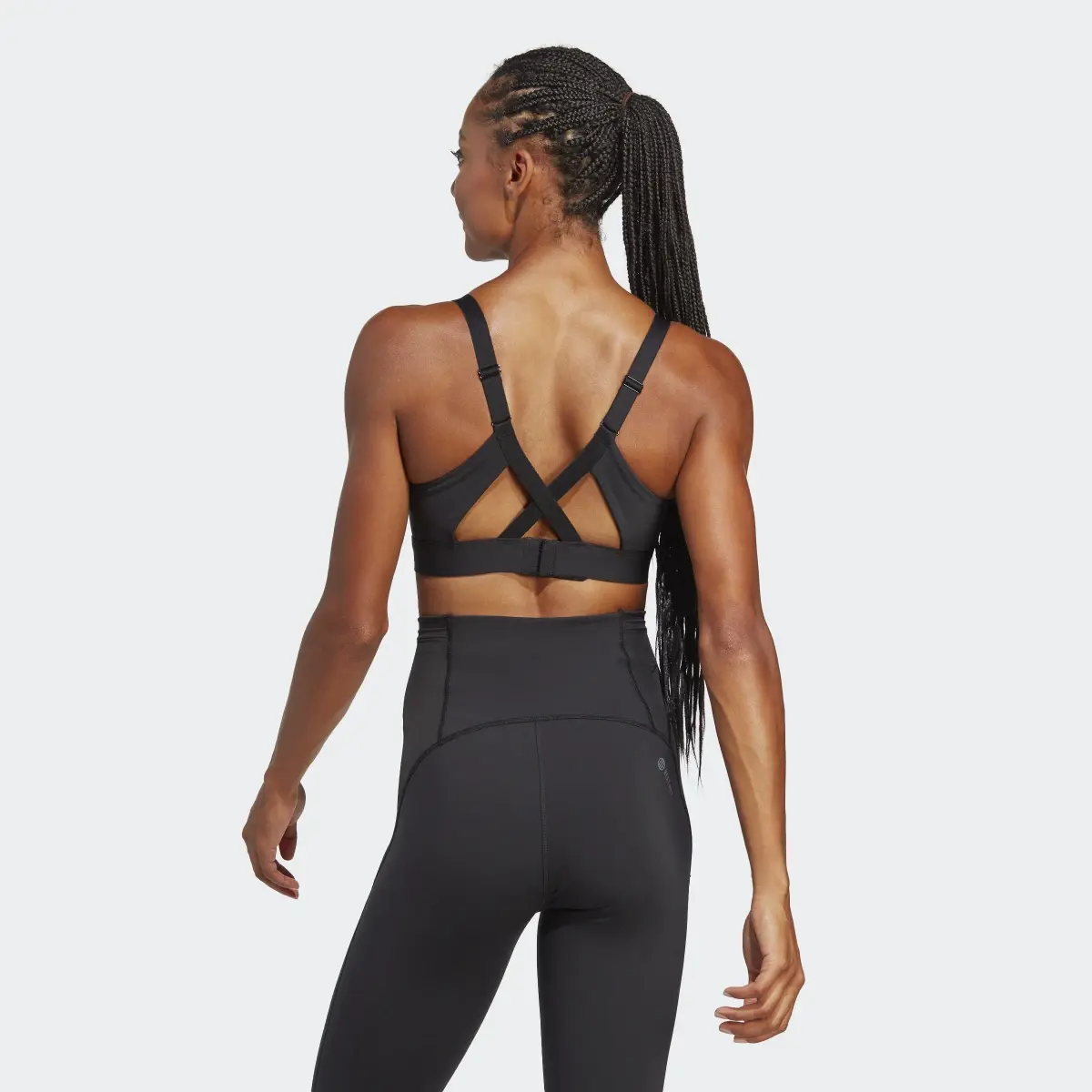 Adidas Brassière de training à maintien fort Tailored Impact. 3