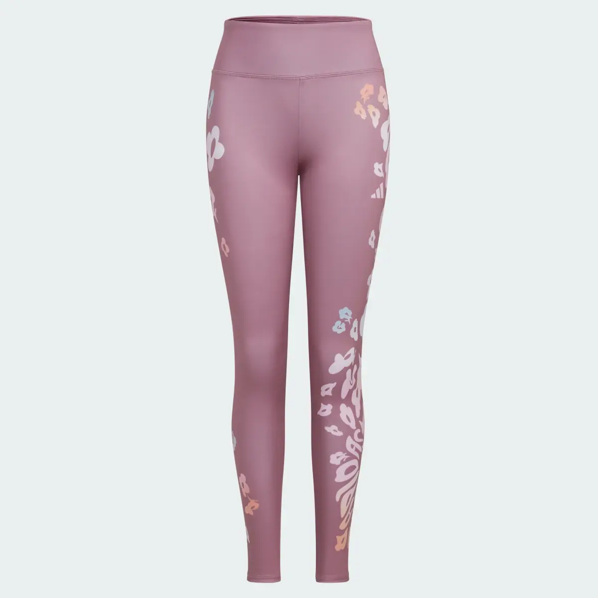 Adidas AEROREADY® "Floral" Sublimated Legging. 1