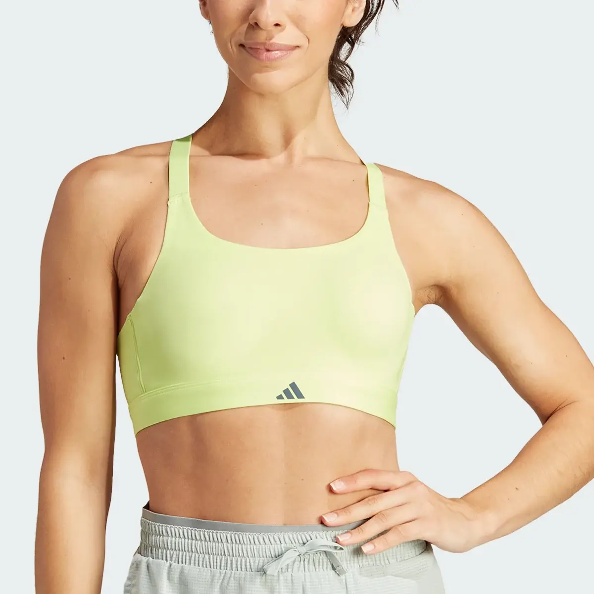 Adidas Tailored Impact Luxe Training High-Support Bra. 1
